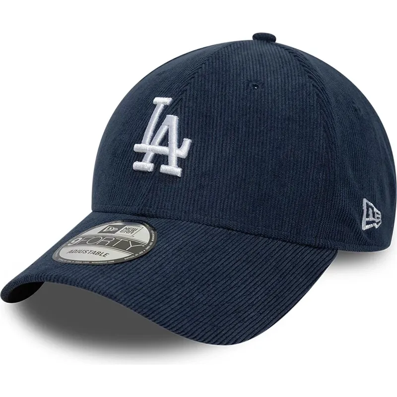 siltovky-zaoblena-tmavomodra-nastavitelny-pasik-9forty-soft-cord-los-angeles-dodgers-mlb-new-era