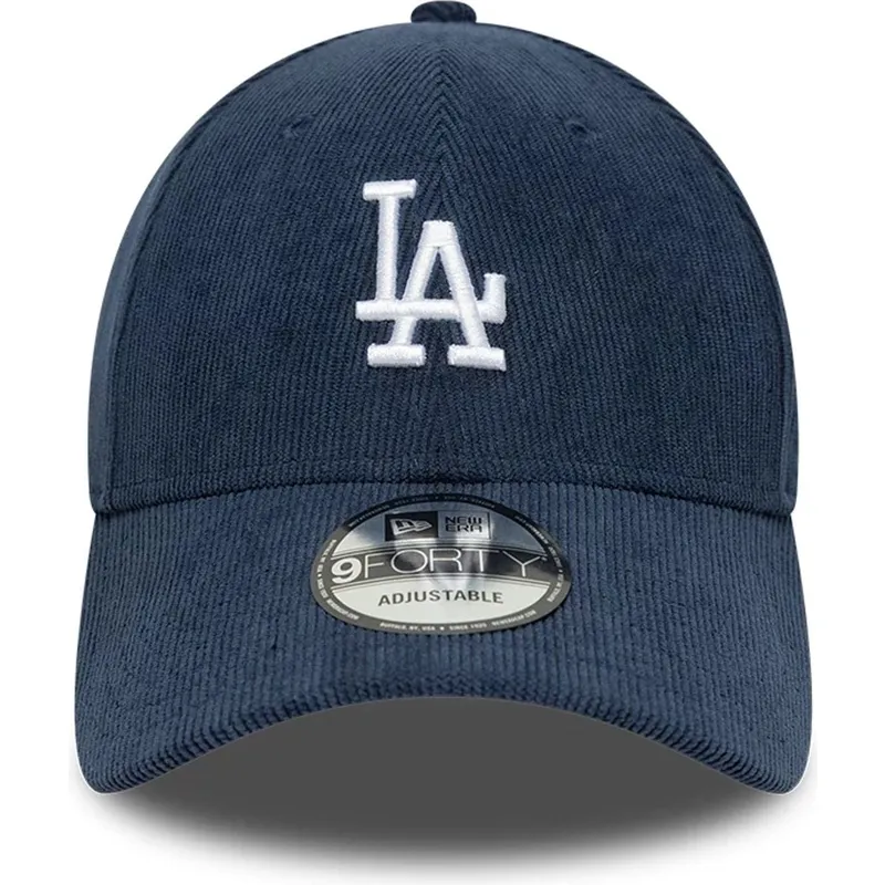 siltovky-zaoblena-tmavomodra-nastavitelny-pasik-9forty-soft-cord-los-angeles-dodgers-mlb-new-era