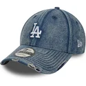 siltovka-zaoblena-modra-nastavitelny-9forty-acid-wash-denim-los-angeles-dodgers-mlb-new-era