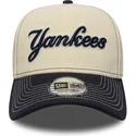 cap-zaoblena-beige-snapback-e-frame-city-icon-new-york-yankees-mlb-new-era