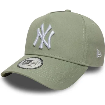Šiltovky zaoblená zelená snapback E Frame League Essential New York Yankees MLB New Era