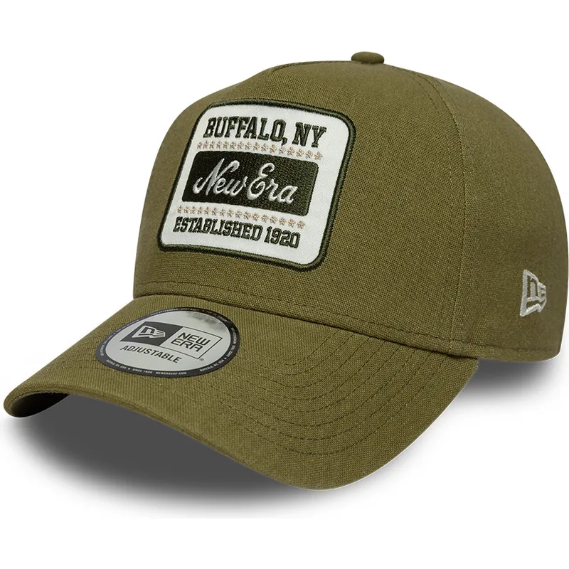 cap-zaoblena-green-snapback-e-frame-new-era