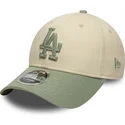 siltovky-zaoblena-bezova-snapback-9forty-m-crown-side-script-los-angeles-dodgers-mlb-new-era