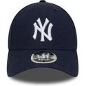cap-zaoblena-navy-blue-snapback-9forty-m-crown-linen-new-york-yankees-mlb-new-era