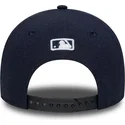cap-zaoblena-navy-blue-snapback-9forty-m-crown-linen-new-york-yankees-mlb-new-era