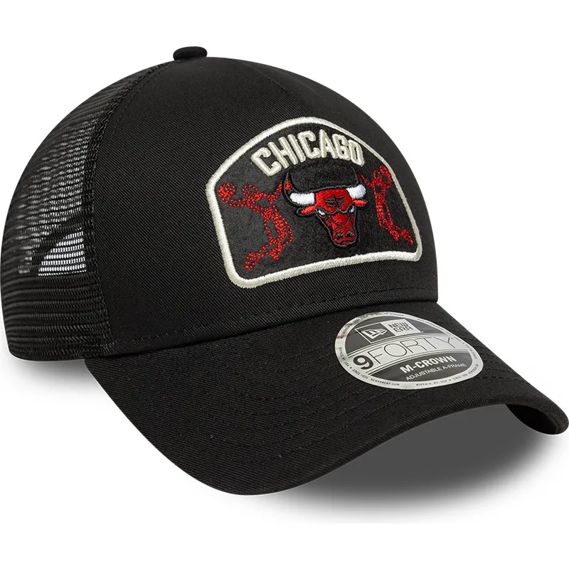 cap-zaoblena-black-snapback-9forty-m-crown-a-frame-chicago-bulls-nba-new-era