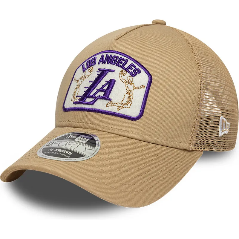 cap-zaoblena-beige-snapback-9forty-m-crown-a-frame-los-angeles-lakers-nba-new-era