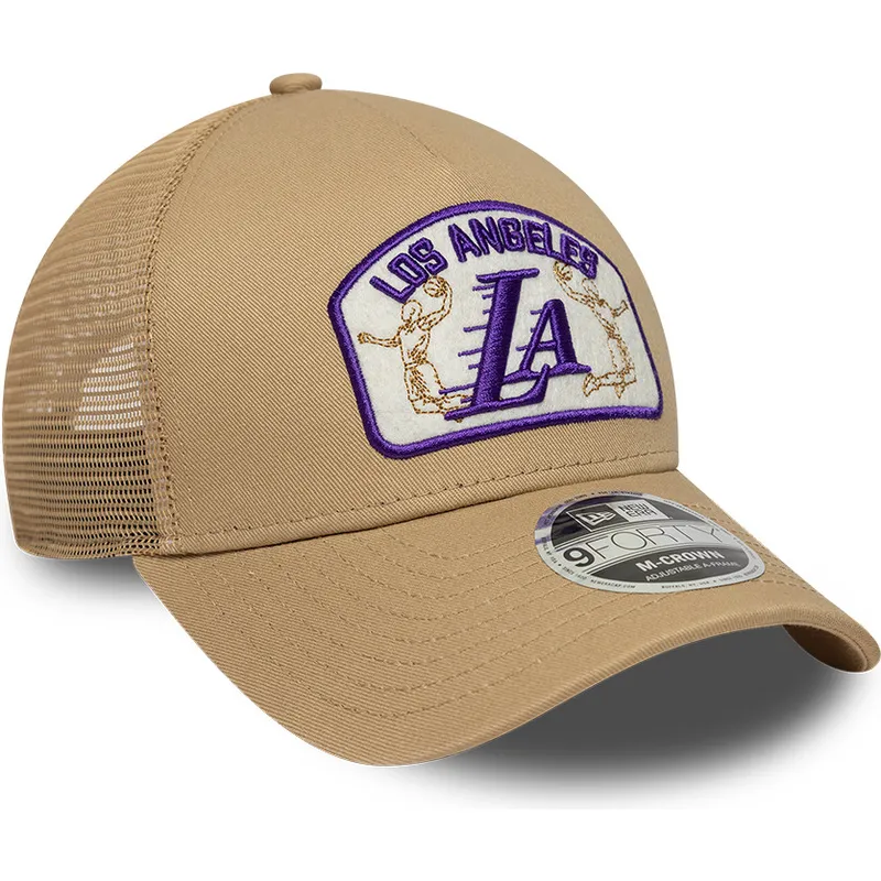 cap-zaoblena-beige-snapback-9forty-m-crown-a-frame-los-angeles-lakers-nba-new-era