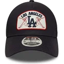 cap-zaoblena-navy-blue-snapback-9forty-m-crown-a-frame-los-angeles-dodgers-mlb-new-era