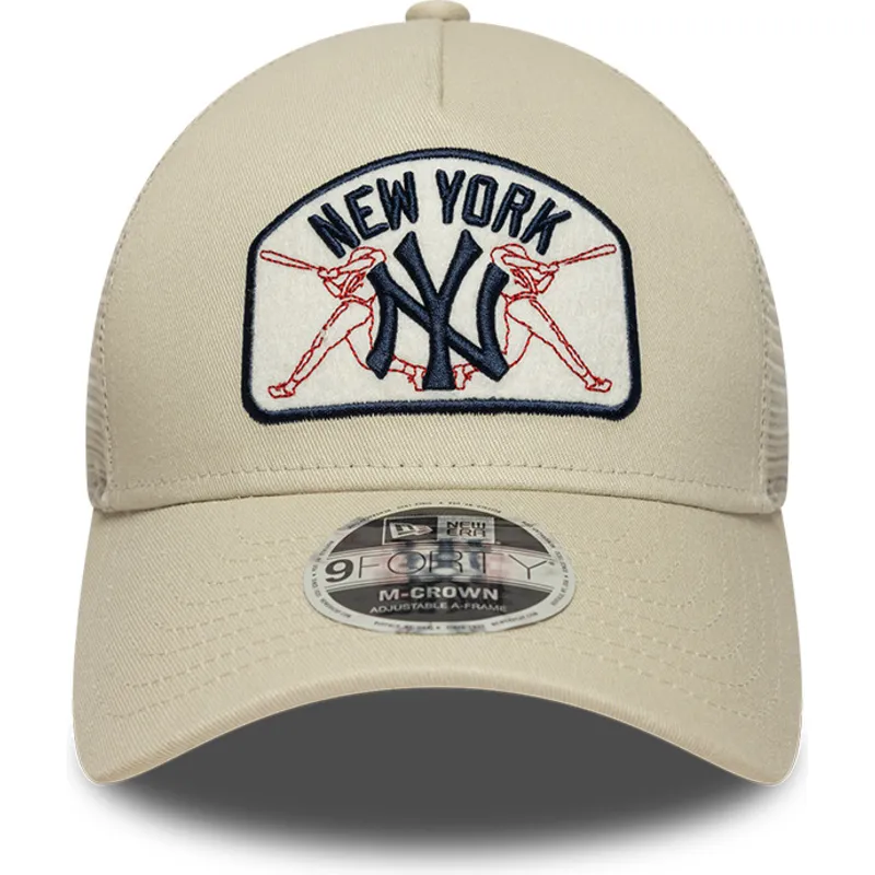 cap-zaoblena-beige-snapback-9forty-m-crown-a-frame-new-york-yankees-mlb-new-era