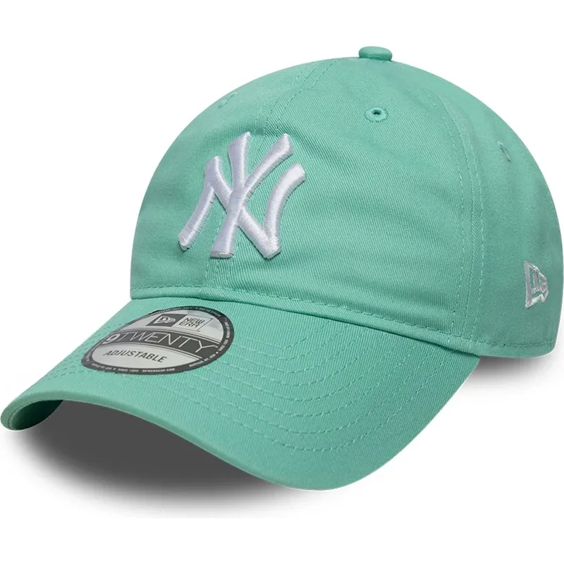 cap-zaoblena-green-adjustable-strap-claro-9twenty-league-essential-new-york-yankees-mlb-new-era