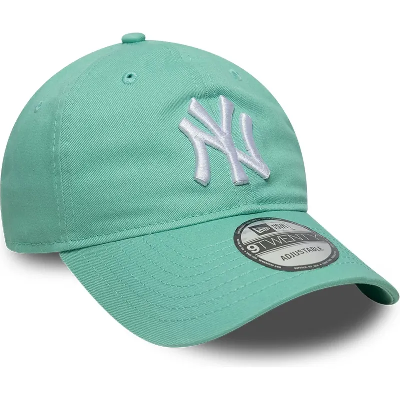 cap-zaoblena-green-adjustable-strap-claro-9twenty-league-essential-new-york-yankees-mlb-new-era