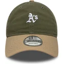 siltovka-zaoblena-viacfarebna-nastavitelny-9twenty-mini-washed-contrast-oakland-athletics-mlb-new-era
