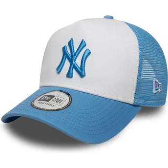 Cap zaoblená blue snapback A Frame League Essential New York Yankees MLB New Era