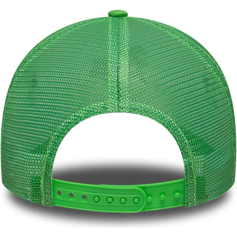 siltovka-zaoblena-zelena-snapback-a-frame-league-essential-oakland-athletics-mlb-new-era