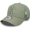 siltovka-zaoblena-zelena-snapback-a-frame-outline-los-angeles-dodgers-mlb-new-era