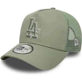 Šiltovka zaoblená zelená snapback A Frame Outline Los Angeles Dodgers MLB New Era