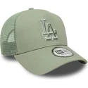 siltovka-zaoblena-zelena-snapback-a-frame-outline-los-angeles-dodgers-mlb-new-era