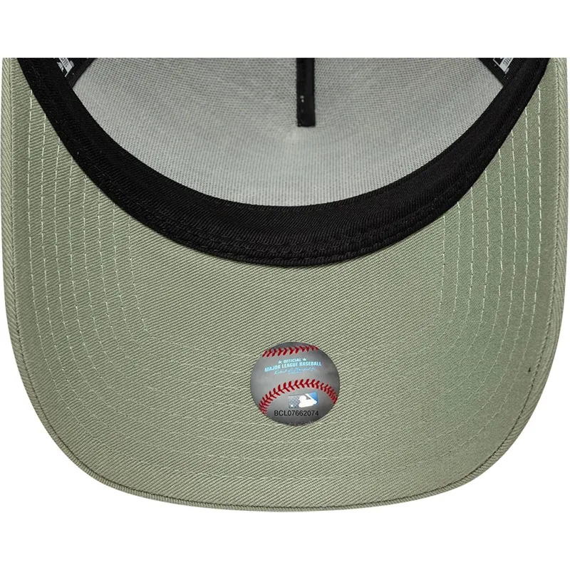 siltovka-zaoblena-zelena-snapback-a-frame-outline-los-angeles-dodgers-mlb-new-era