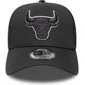 siltovky-zaoblena-kamionista-cierna-snapback-a-frame-outline-chicago-bulls-nba-new-era