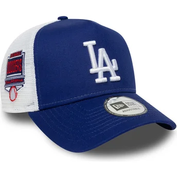 Cap zaoblená blue snapback A Frame Side Patch Los Angeles Dodgers MLB New Era
