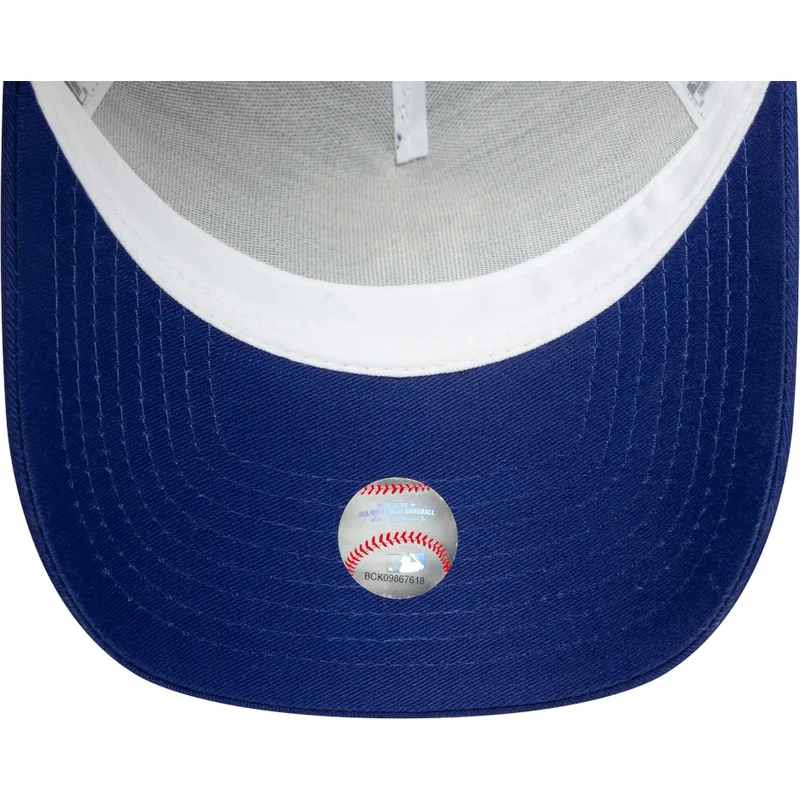 siltovka-zaoblena-modra-snapback-a-frame-side-patch-los-angeles-dodgers-mlb-new-era