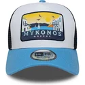 gorra-trucker-azul-a-frame-location-patch-de-mykonos-de-new-era