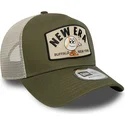 siltovka-zaoblena-zelena-snapback-a-frame-summer-patch-new-era
