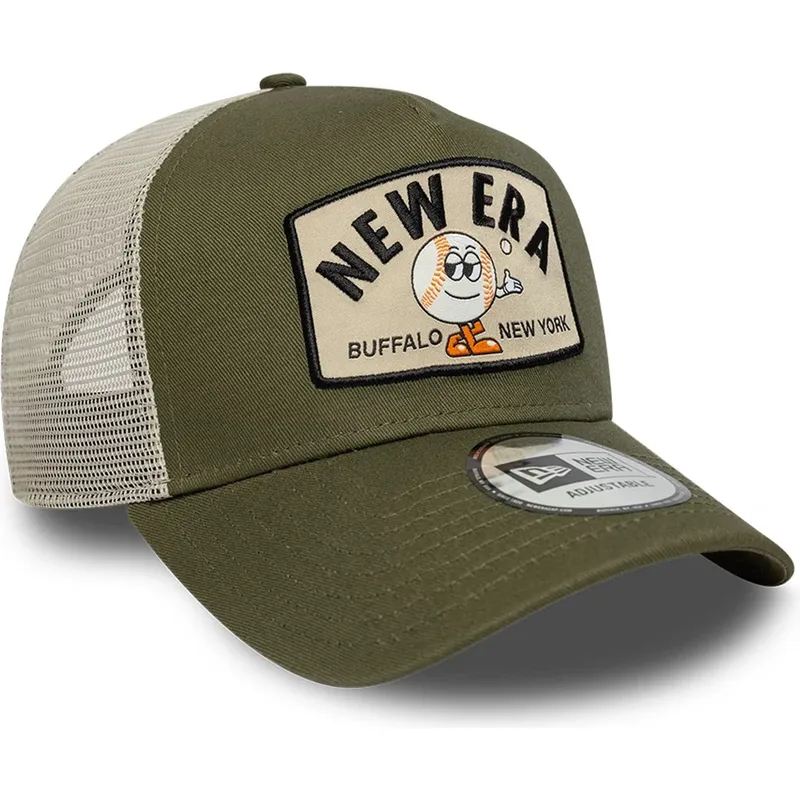 gorra-trucker-verde-a-frame-summer-patch-de-new-era