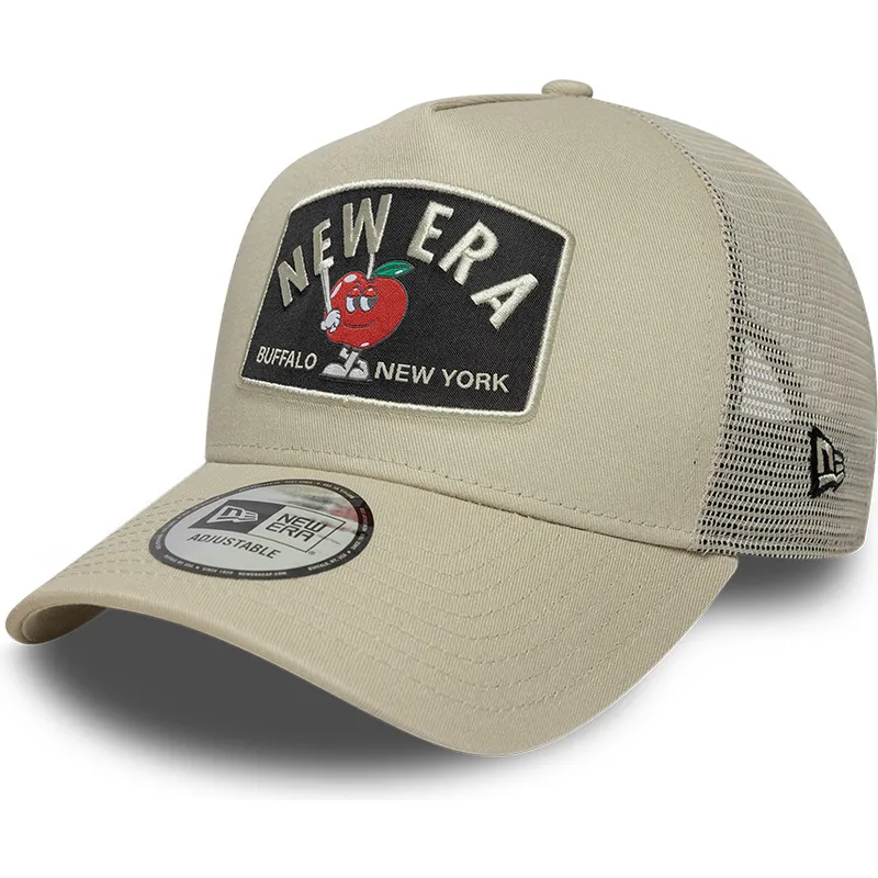 siltovka-zaoblena-bezova-snapback-a-frame-summer-patch-new-era