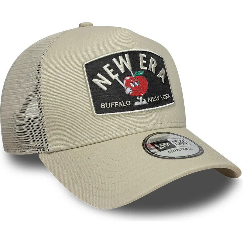 siltovka-zaoblena-bezova-snapback-a-frame-summer-patch-new-era