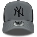 new-era-black-logo-a-frame-sport-new-york-yankees-mlb-grey-trucker-hat