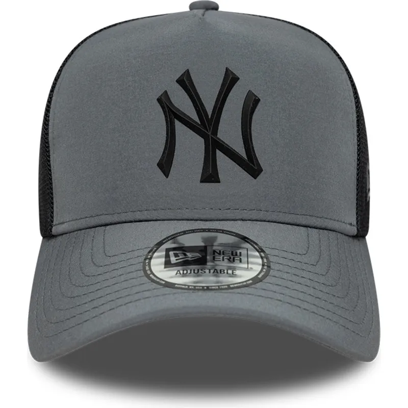 cap-zaoblena-gray-snapback-negro-a-frame-sport-new-york-yankees-mlb-new-era cap-zaoblena-gray-snapback-negro-a-frame-sport-new-york-yankees-mlb-new-era