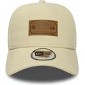 cap-zaoblena-beige-snapback-a-frame-new-era