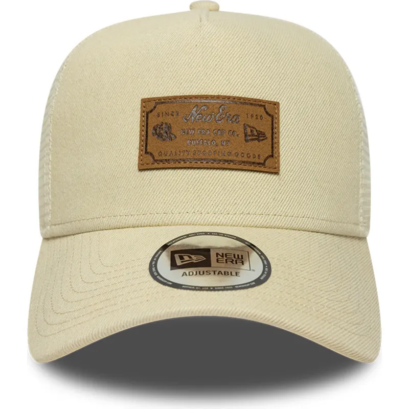 cap-zaoblena-beige-snapback-a-frame-new-era
