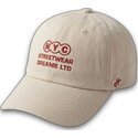 cap-zaoblena-beige-adjustable-strap-the-90s-homenage