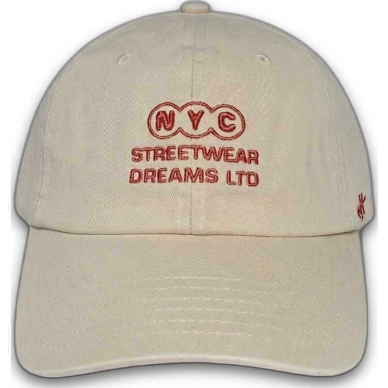 cap-zaoblena-beige-adjustable-strap-the-90s-homenage