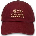 cap-zaoblena-red-adjustable-strap-the-90s-homenage