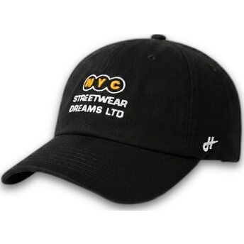 Cap zaoblená black adjustable strap The 90s Homenage