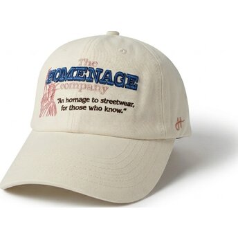 Gorra curva khaki ajustable Statue Just Kids The 90s de Homenage