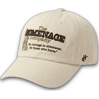 Cap zaoblená beige adjustable strap The 90s Homenage