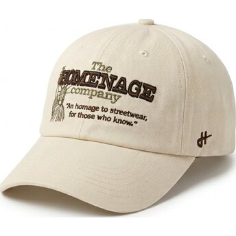 Gorra curva beige ajustable Statue Just Kids The 90s de Homenage