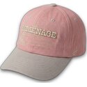 gorra-curva-rosa-y-gris-ajustable-statue-just-kids-the-90s-de-homenage