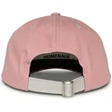 homenage-curved-brim-statue-just-kids-the-90s-pink-and-grey-adjustable-cap
