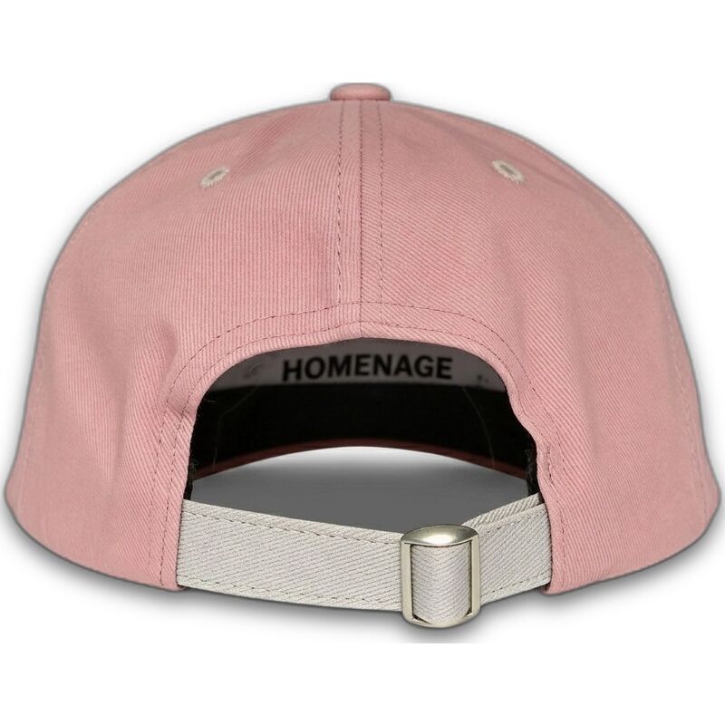 gorra-curva-rosa-y-gris-ajustable-statue-just-kids-the-90s-de-homenage