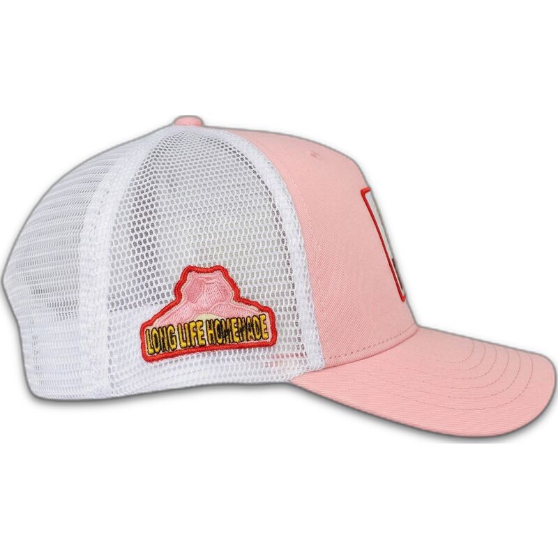 cap-zaoblena-pink-snapback-the-trucker-homenage cap-zaoblena-pink-snapback-the-trucker-homenage