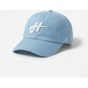 homenage-curved-brim-merch-merchandising-the-90s-light-blue-adjustable-cap