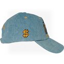 gorra-curva-azul-ajustable-denim-records-music-shapes-identity-the-90s-de-homenage