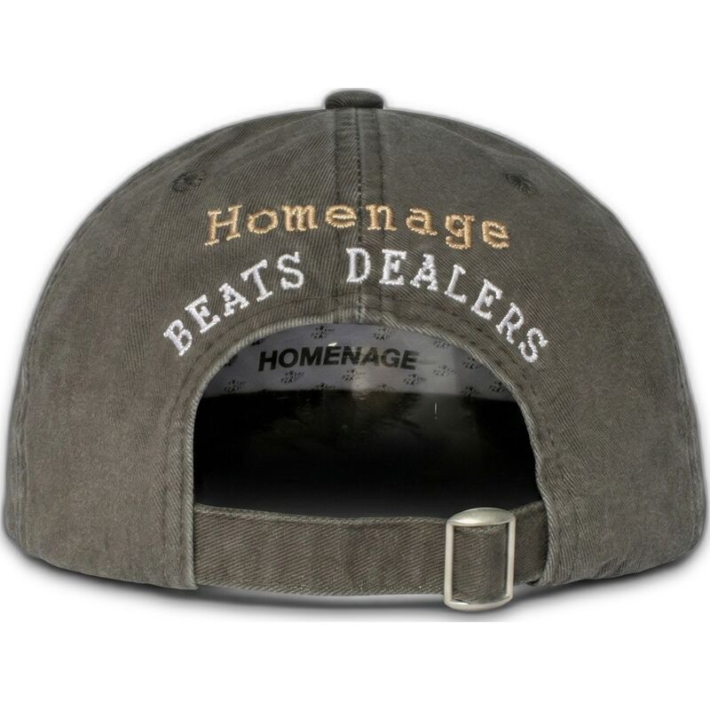 gorra-curva-gris-oscuro-ajustable-records-music-shapes-identity-the-90s-de-homenage