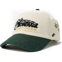 gorra-curva-khaki-y-verde-ajustable-music-world-music-shapes-identity-the-90s-de-homenage